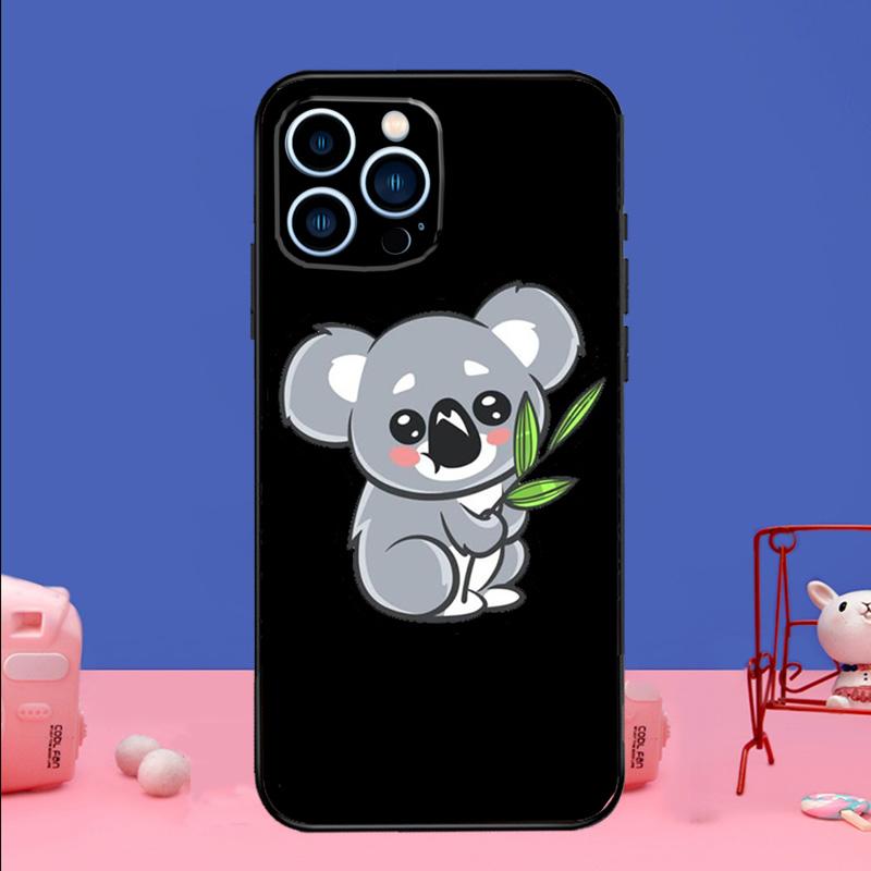 Cute cartoon watercolor animal koala Phone Case For iPhone 17 16 15 14 13 11 12 Pro Max Plus 13 12 mini 16e 17 Air Bumper Cover