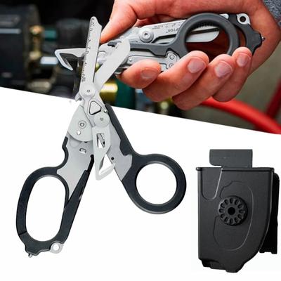 Ciseaux multifonctions Expert en premiers secours Ciseaux pliants tactiques Outil de survie en plein air Gadget combiné