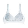 Traceless comfortable breathable underwear women's thin big breasts show small breasts gather up and support the secondary breasts, anti-sagging bra
