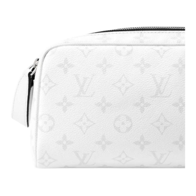 Louis Vuitton Bolsa de Toilette em Lona Revestida com Monograma Bolsa de Toilette Masculina Optical-White M27794
