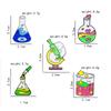 Creative Science Experiment Brooch: Microscope, Beakers, Droppers Combo