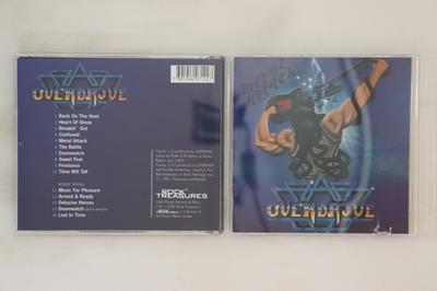 CD OVERDRIVE - Metal Attack RTCD001 ROCK TREASURES 1995 Schweden Metal Gebraucht