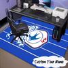 Custom Name Cardiff FC Crest Rug for Living Room, Game Rooms, Office, Bedroom, Floor Mat Playful Design, Fan Gifts Christmas Decor