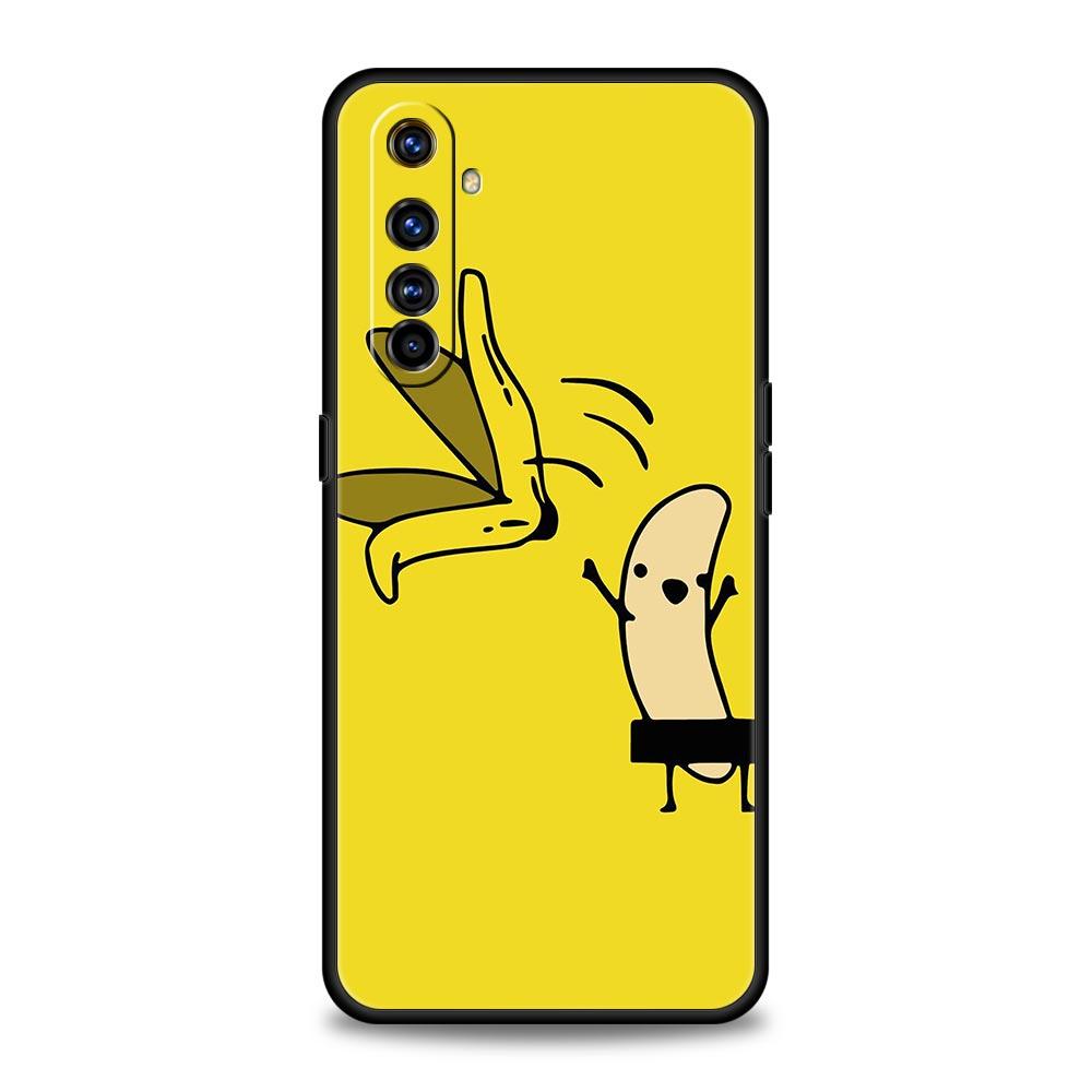 

Funny Bite Apple Banana Case For Realme C67 C63 C55 C53 C35 C25 C21 GT 2 3 5 6 10 11 12 13 Pro Plus 5G Soft TPU Phone Cover Bags Realme 10 5G