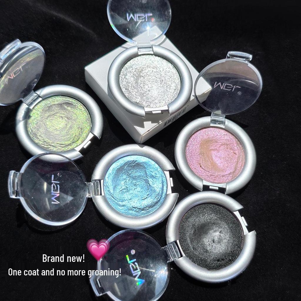 MGL Light Rhythm Shimmering Eyeshadow Palette – Pearlescent Polarized Highlight & Under-eye Glow
