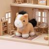 Fluffy Horse Stuffed Animal Horse Soft Plush Toy Doll Zodiac Horse Plush Toy  Chinese Zodiac
