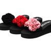 Damen-Sommermode, lässige Flip-Flops mit Clip-Zehe, rutschfeste Keile, Strandhausschuhe