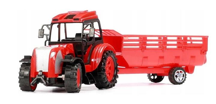 Traktor Zdalnie Sterowany Ciągnik Z Przyczepą Na Akumulator Rc Akcesoria