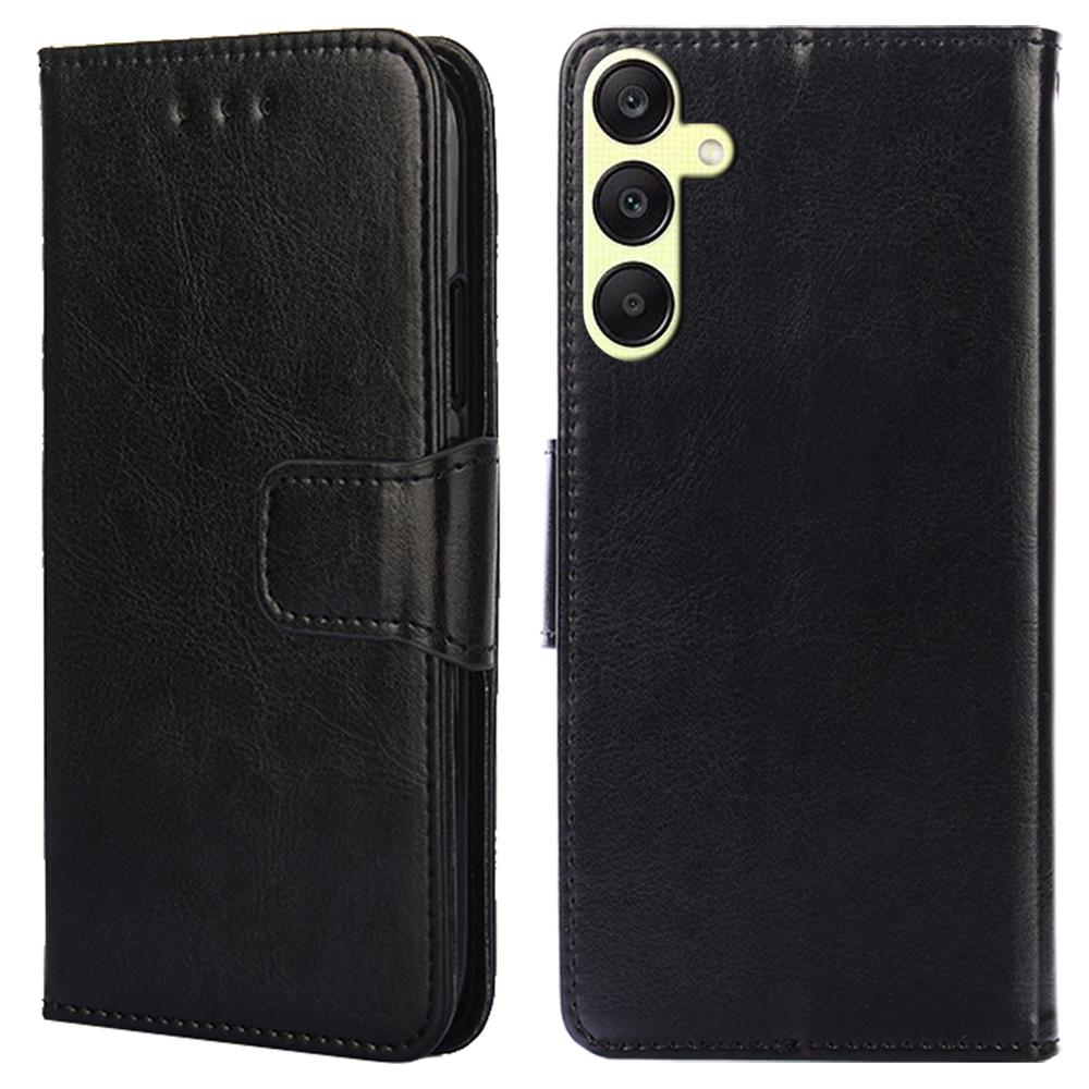 For Samsung Galaxy A25 5G (Global) (161.0 X 76.5 X 8.3mm) Case PU Leather Phone Cover Wallet