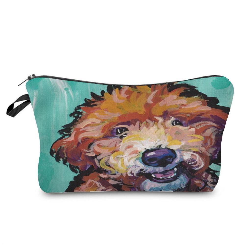 Women Animal Print Cosmetic Bag Toiletries Organize Travel Storage Case 6777