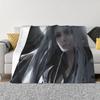 Sephiroth Final Fantasy VII Decken Fleece Herbst/Winter Leichte Dünne Überwurfdecke für Sofa Schlafzimmer Bettwäsche Überwürfe