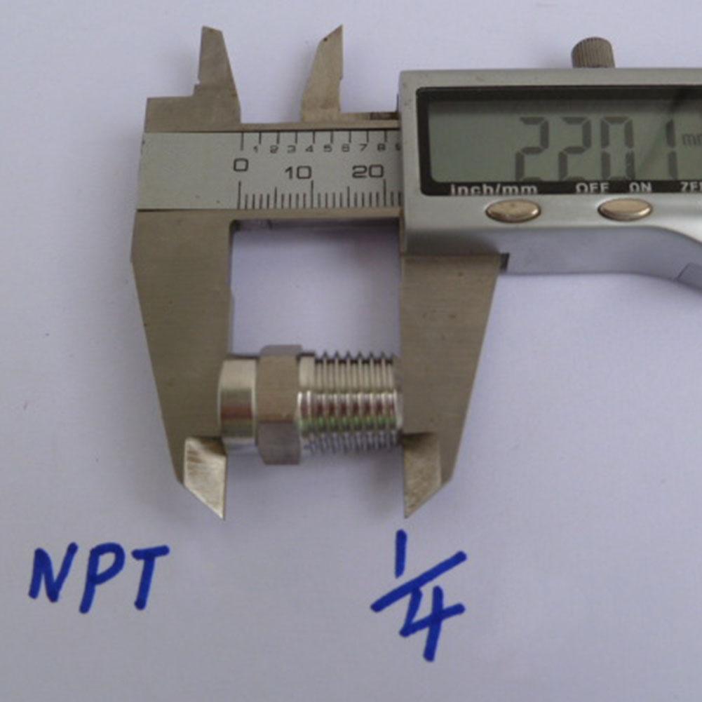 High Quality Cleaning Nozzle Spare Parts Stainless Steel 1/4 Thread