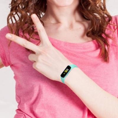 Watch Band Twill Adjustable Wrist Strap Waterproof Silicone for Samsung Galaxy Fite R375
