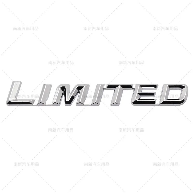 Metal 3D limited logo badge, car bumper badge suitcase sticker for Jeep Compass Wrangler Renegade Patriot Grand Cherokee stickers