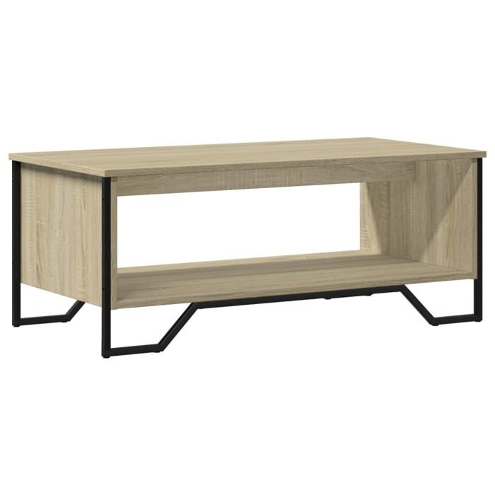 VidaXL Coffee Table Sonoma Oak 100x51x40 Cm Engineered Wood, Side Table, Living Room Table, Side Table, End of 848480