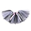 4Pcs Zebra Costume Set Zebra Ears Headband Tail Tutu Skirt Bowtie for Kid Halloween Christmas Animal Cosplay Accessories