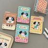 Japanisches und Koreanisches Cartoon Kreatives Süßes Mädchen Herz Notizbuch Schüler Notiz Unterschriftenbuch Schüler Komfort Aufkleber Ins Etikett