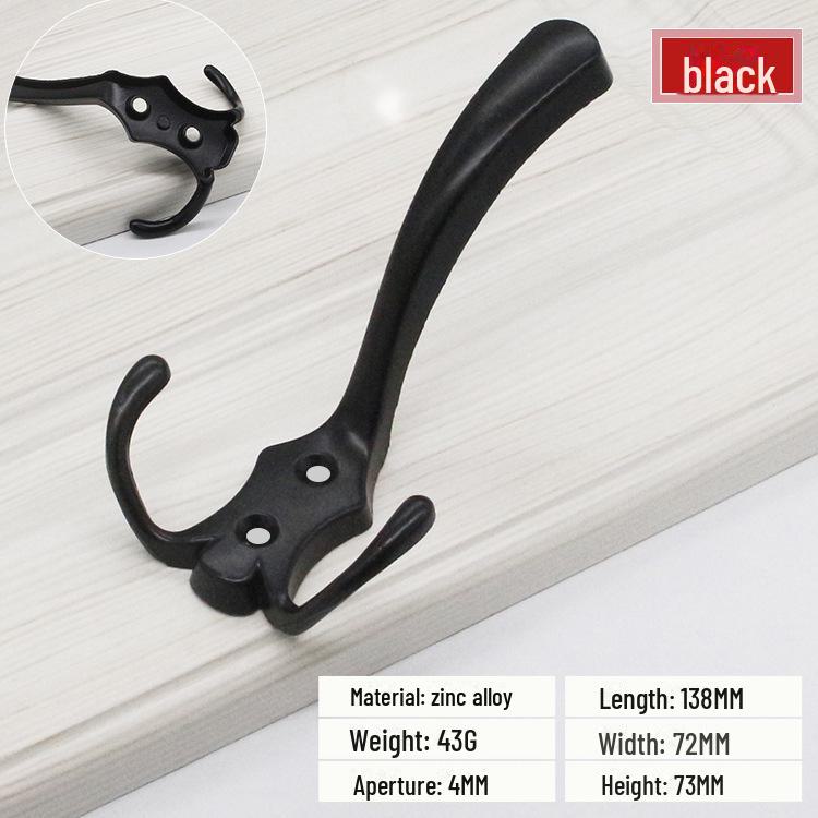 Nordic Triangle Metal Clothes Hook for Bathroom or Wardrobe