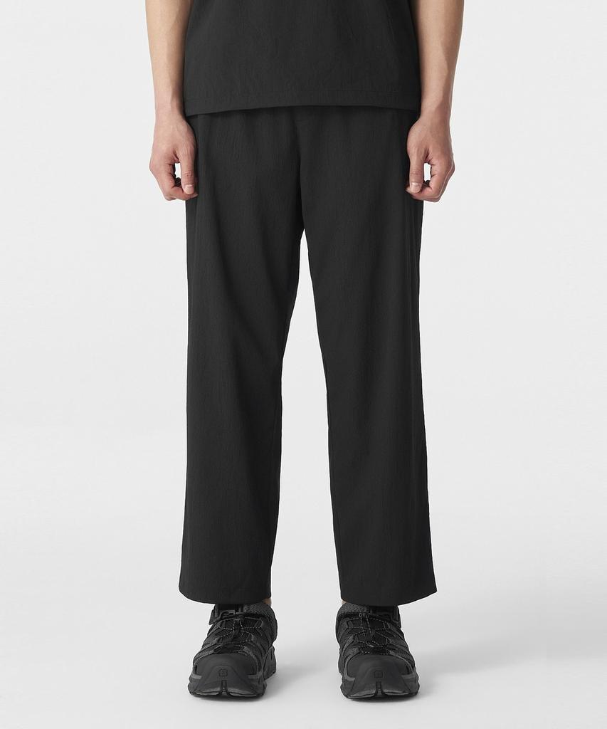 Koolongseupocheu Men'S Crease Length Pants (Set-Up) Tlpnm26611Blk