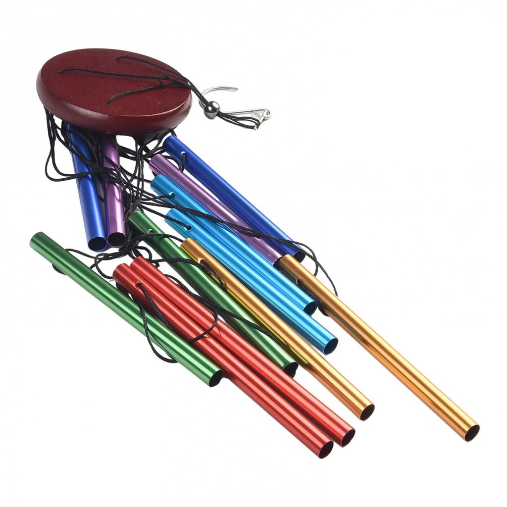 Windspiel mit entspannender Melodie und S-förmigem Design für den Innen- und Außenbereich