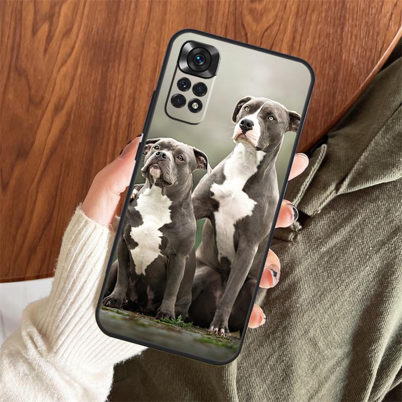 Pit Bull Lovely Dog Pitbull Case For Xiaomi Redmi Note 14 Pro 13 12 11 10 15 Pro Plus Redmi 15 C 13 10C 12C 14C 13C Cover