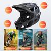 Seeker MTB Mountainbike Helm Leicht Atmungsaktiv Speed Downhill Vollhelm Outdoor Erwachsener Männer und Frauen Fahrradhelme