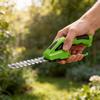 Garden Hedge Trimmer With Lithium Battery For Lawn And Shrub Pruning