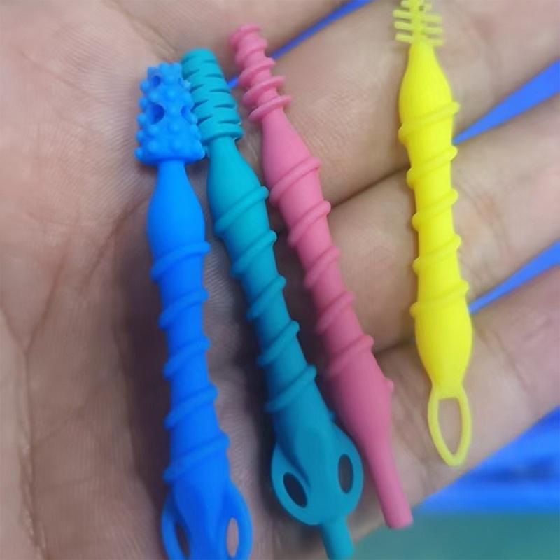 4 Adet Kulak Kiri Temizleme Aleti Yeniden Kullanılabilir Yumuşak Spiral Kulak Temizleme Çıkarma Kulaklar Temizleyici Tıkaçlar Spiral Bakım Güzellik Sağlık Kepçe Aletleri