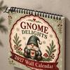 School Year Planning Tool 2027 Wall Calendar Funny Cartoon Illustrations Large Date Grids Annual Schedule Planner Thick Coated Paper Sturdy
