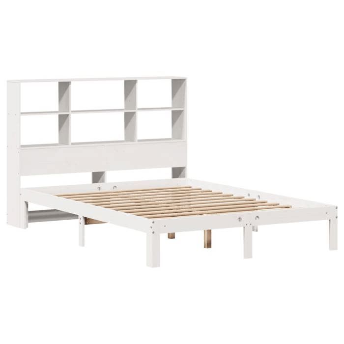 VidaXL Bunk Bed Without Mattress White 120x200 Cm Solid Pine Wood 3322561