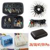 26/38/41/59Pcs Automotive Plug Pullers Car Terminal Removal Repair Tools Electrical Wiring Crimp Connector Pin Extractor Kit