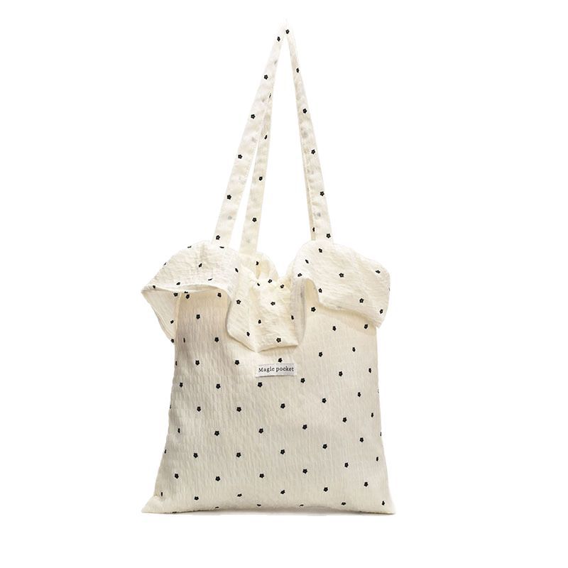 2025 spring and summer new mesh shoulder bag fairy wind lotus leaf edge handbag female vacation sewn chiffon tote bag