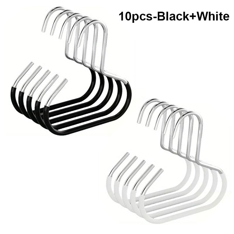 Durable Circle Ring Hat Hanger Versatile Steel Caps Round Hooks 5/10pcs Non-slip Hat Storage Hook Scarf Towel Tie Hanging Rack