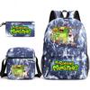 Monster Concert My Singing Monsters Three-Piece Schoolbag Backpack Large Capacity Student Schoolbag