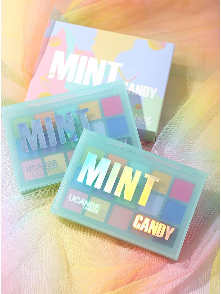 UCANBE 15-Color Macaron Matte Eyeshadow Palette for Beginners