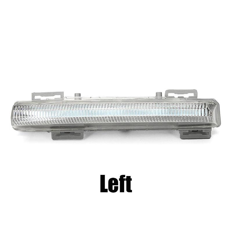LED Light Car Front Bumper Left,Right LED DRL Running Turn Signal Lamp For Mercedes-Benz W204 W212 C250 C280 C350 E350 Fog Light