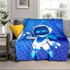 Weltraumabenteuer Astro Bot Tragbare Decke/Weiche Decke Bettwäschedecke Geeignet für Reisen Camping Wohnzimmer Büros Sofas Fan-Geschenke