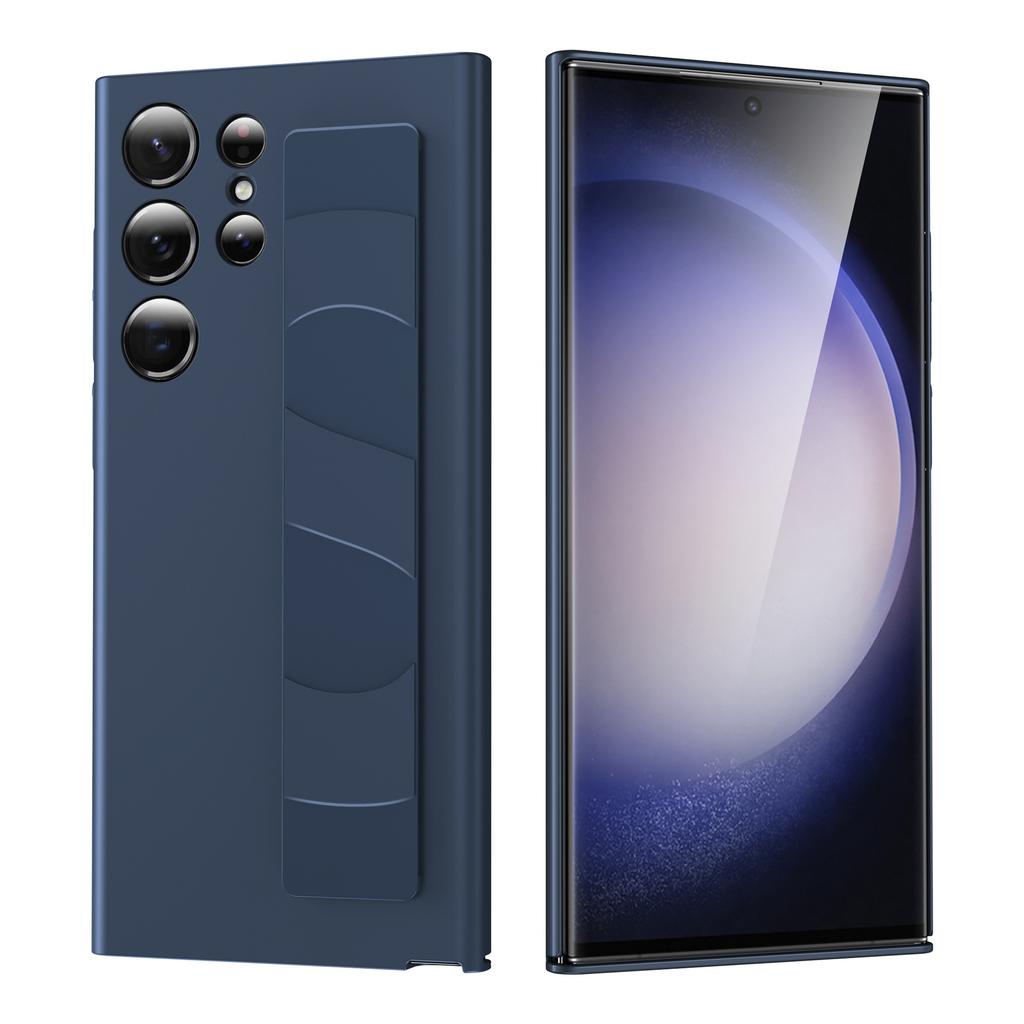 Suitable for Samsung S26Ultra phone case, ultra-thin matte wrist strap, S25plus full-cover transparent anti-drop hard case 4