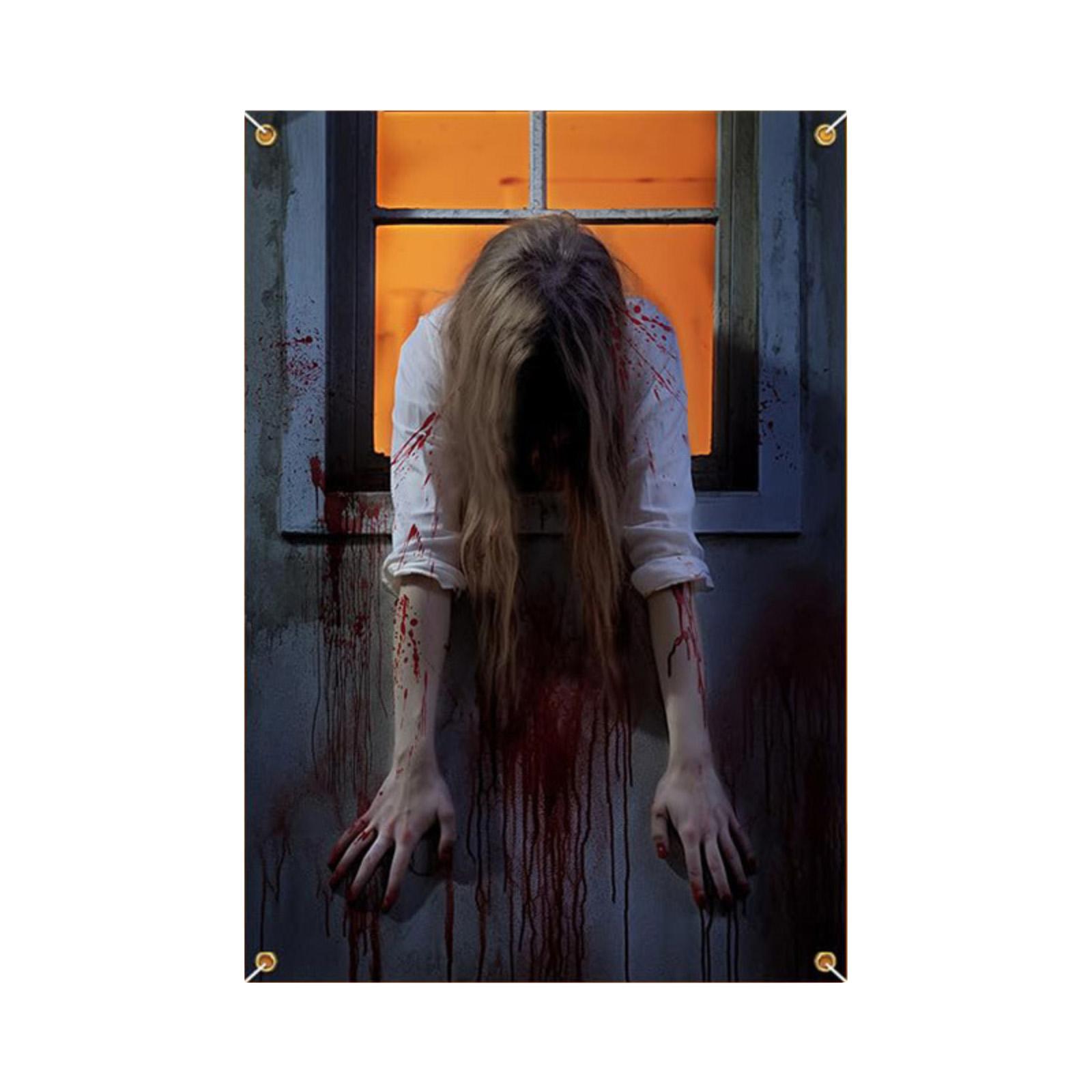 

Жуткая Хэллоуинская Атмосфера – Превратите Любое Пространство в Дом с Привидениями для Вечеринки с Помощью Этих Жутких Хэллоуинских Штор One Size