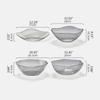 Irregular Desktop Fruit Bowl Basket Geometric Snacks Candy Storage Holder Transparent Fruit Plate Table Sundries Dropshipping