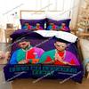 3D-Druck Anuel Aa Real Hasta La Bettwäsche-Set Bettbezug Bettwäsche-Set Steppdeckenbezug Kissenbezug Decke King Queen Größe Jungen Erwachsene963