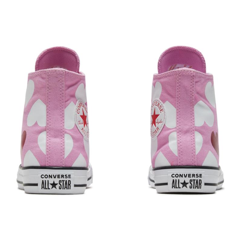 Converse Chuck Taylor All Star Hi Trendy Comfort High Top Canvas Unisex Pink