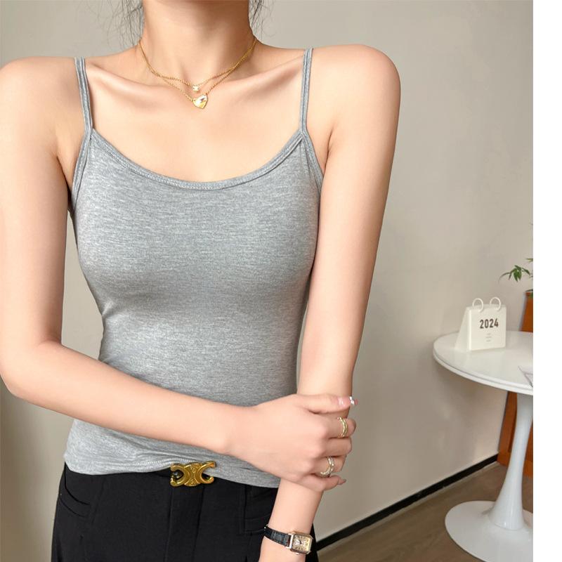 

Модальный черный камзол женский летний тонкий костюм с модным и сексуальным топом без рукавов, который можно носить на улице 2XL