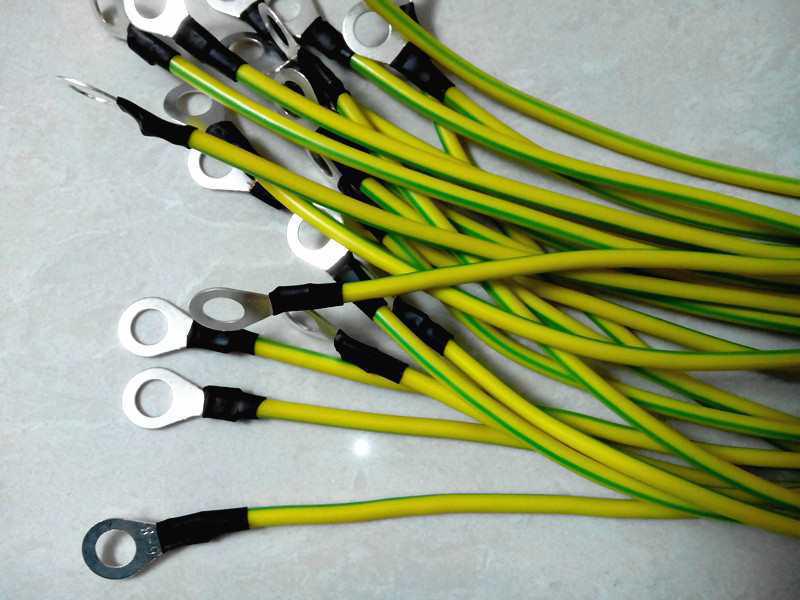 Fil de terre pour décharge électrostatique pour armoires de serveur, 4 mm²