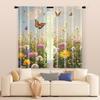 2 pcs, filtering curtains (excluding rods, non-movable, without batteries) Dandelion Design