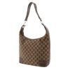 GUCCI One Belt Shoulder Bag 001.4204 Brown GG canvas Women Used