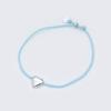 BONBEAU Schlichtes Herz Farbe Knoten Armband