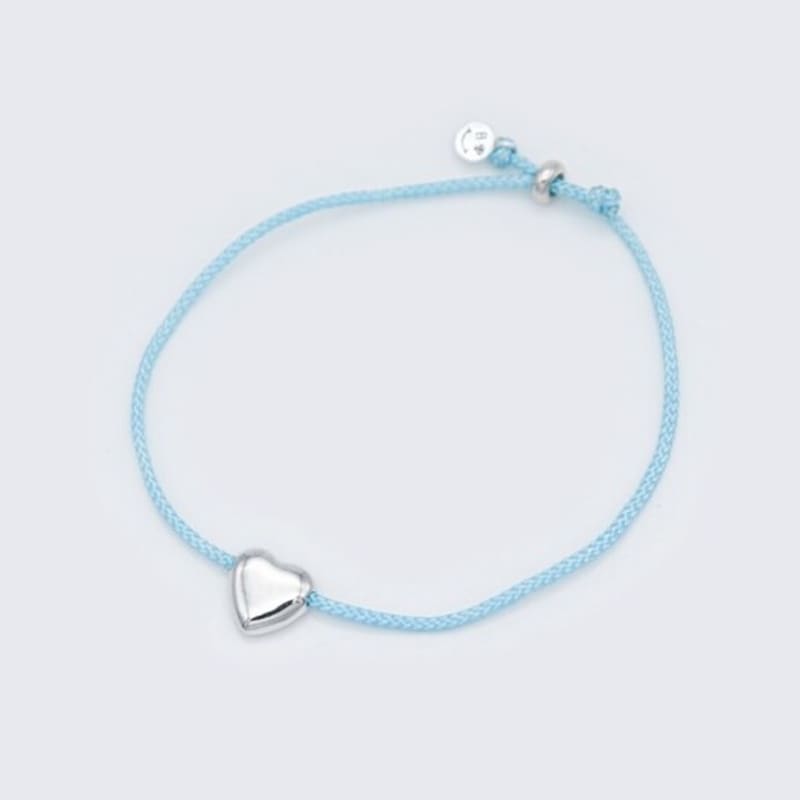 BONBEAU Schlichtes Herz Farbe Knoten Armband