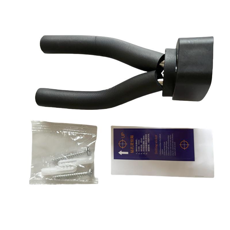 Guitar & Ukulele Wall Mount: Metal & Wooden Hook for Instruments