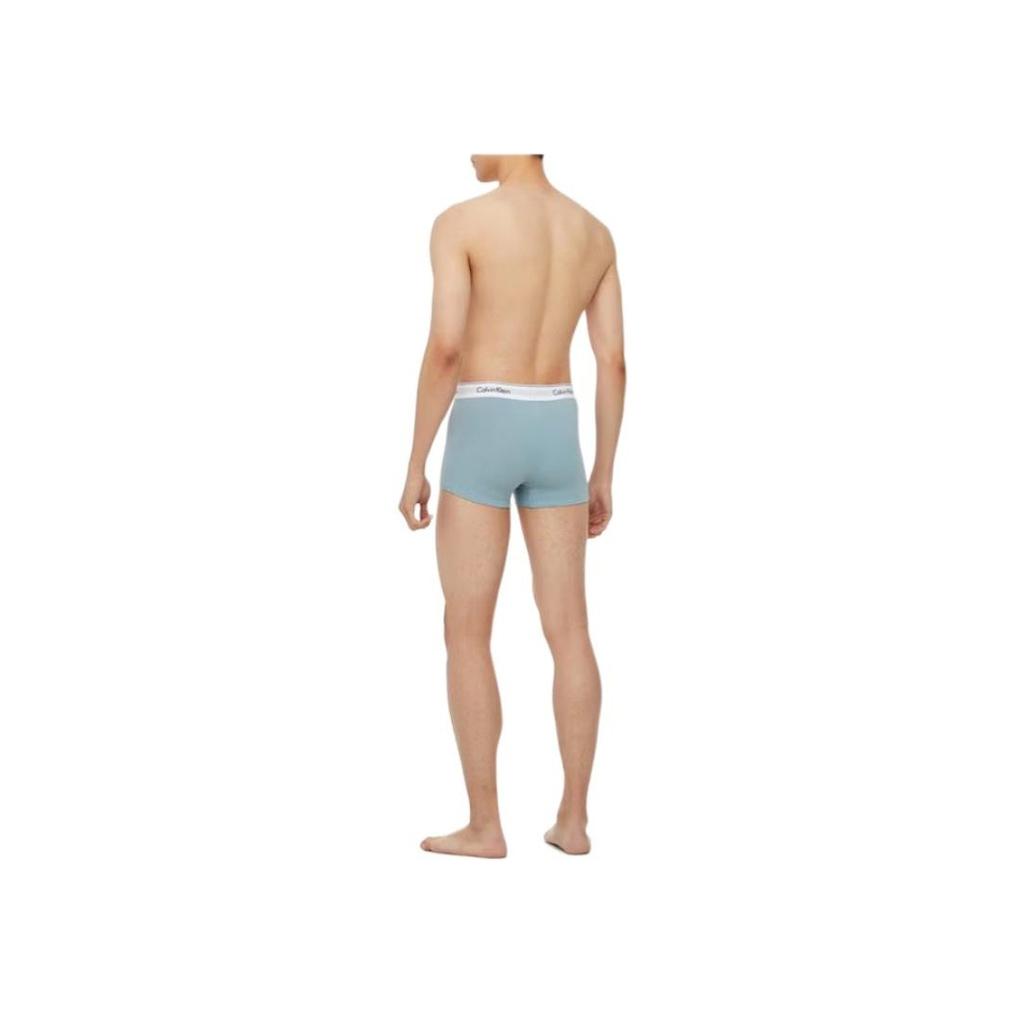 Calvin Klein Comfortable Low-Rise Seamless Boxer Briefs 2-Pack Men Underwear NB1086-M00